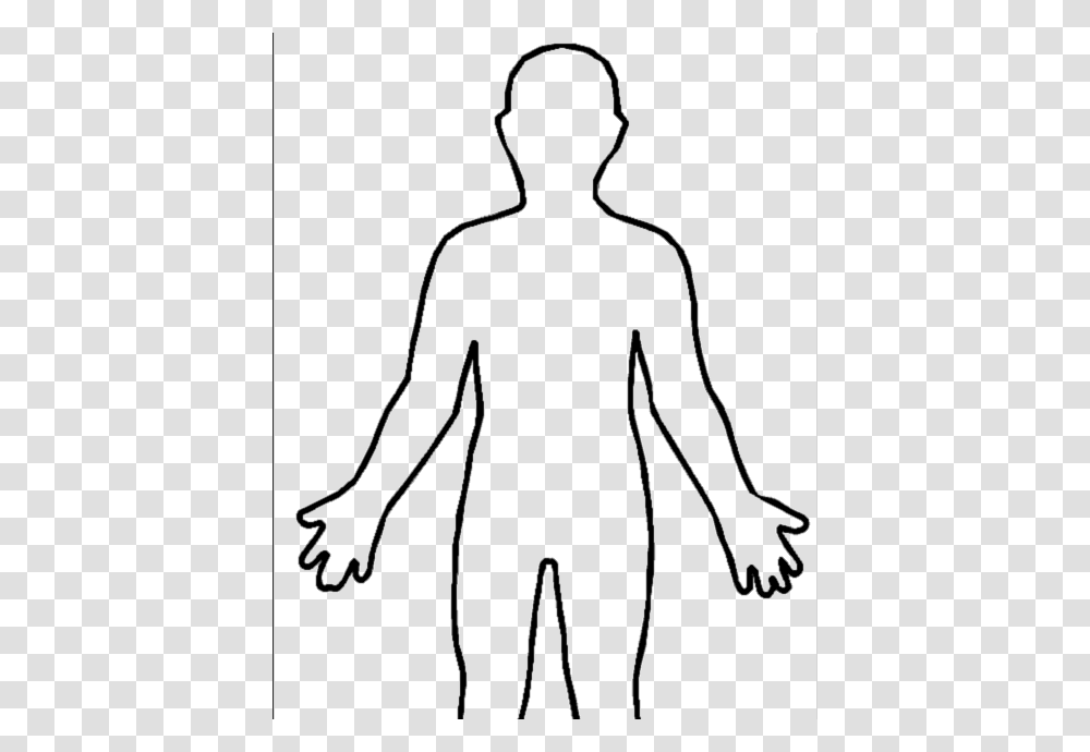 Outline Body Clipart, Bow, Back, Plot, Silhouette Transparent Png