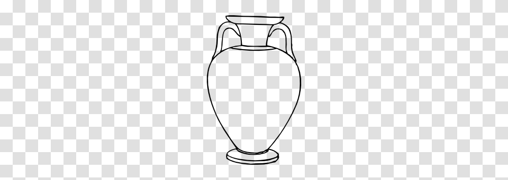 Outline Greek Amphora Clip Art Possible Art Projects, Jar, Pottery, Urn, Bow Transparent Png
