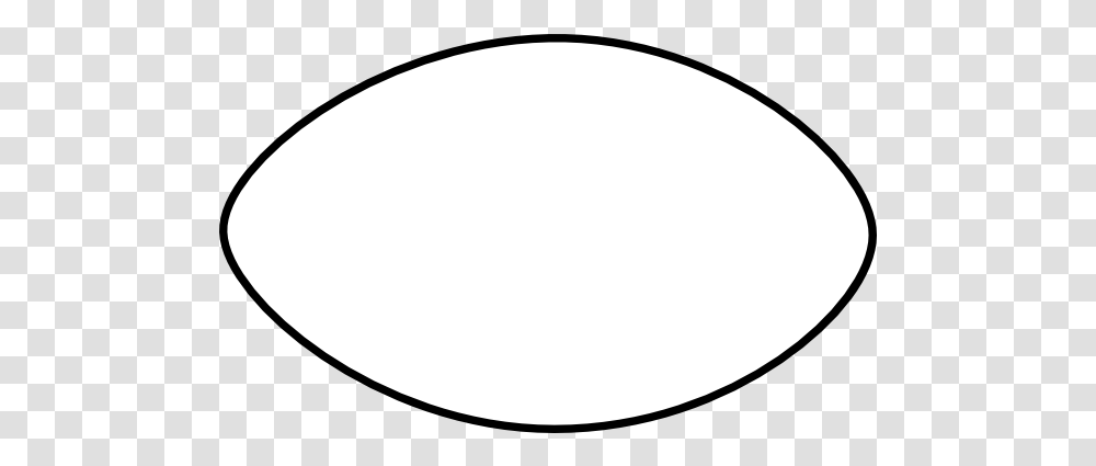 Outline Of A Football Clip Art, Oval, Moon, Outer Space, Night Transparent Png