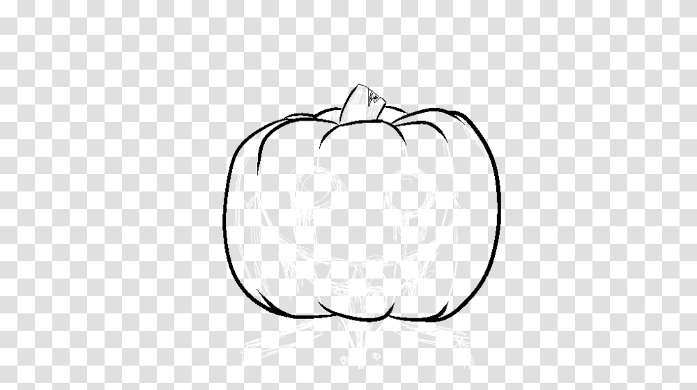 Outline Of A Pumpkin Free Download Clip Art, Stencil, Pirate, Halloween Transparent Png
