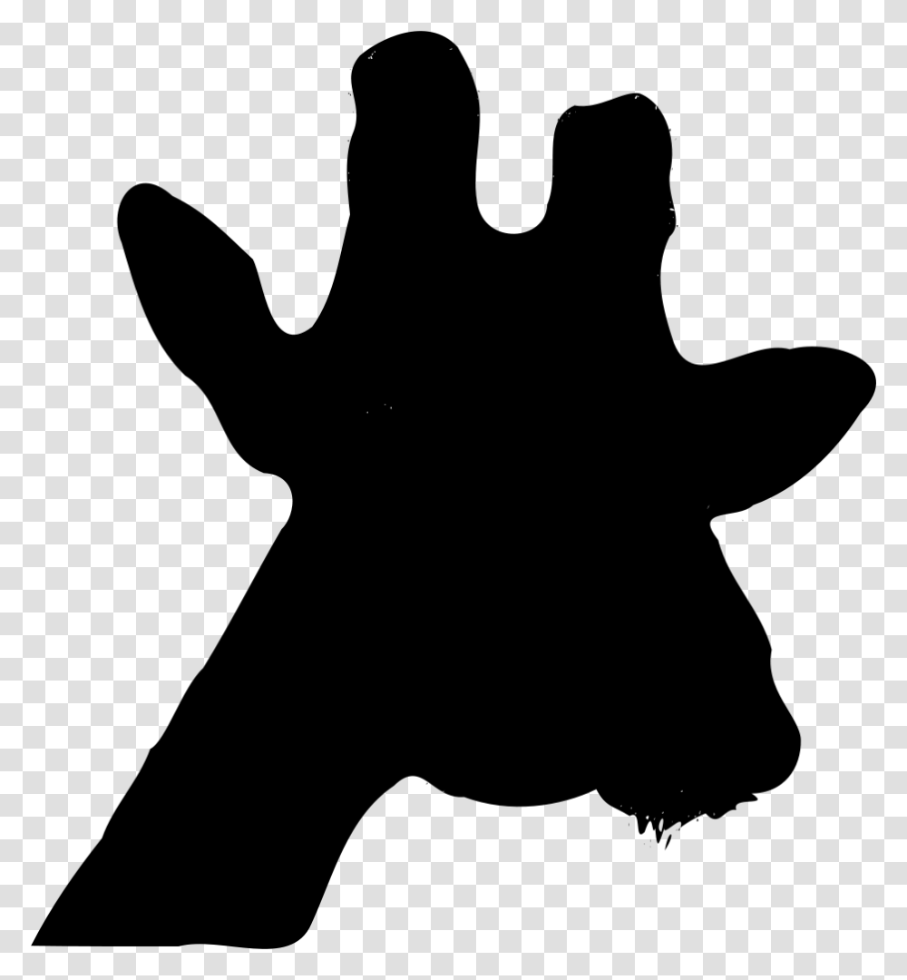 Outline Of Giraffa Camelopardalis, Gray, World Of Warcraft Transparent Png
