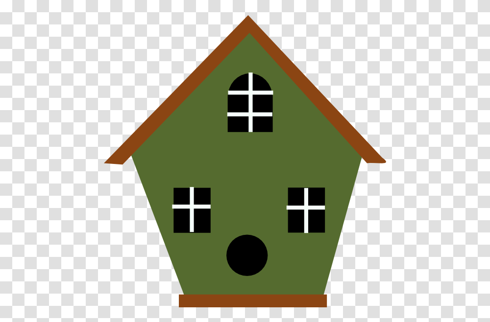 Outline Of House Clip Art Clipartsco Bird House Plan Cartoon, Triangle, Road Sign, Symbol, Neighborhood Transparent Png