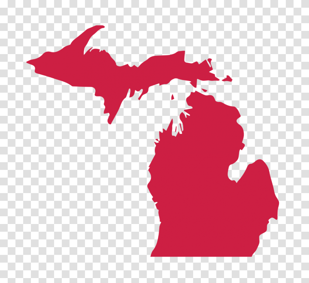Outline Of Michigan, Mammal, Animal, Bat, Wildlife Transparent Png
