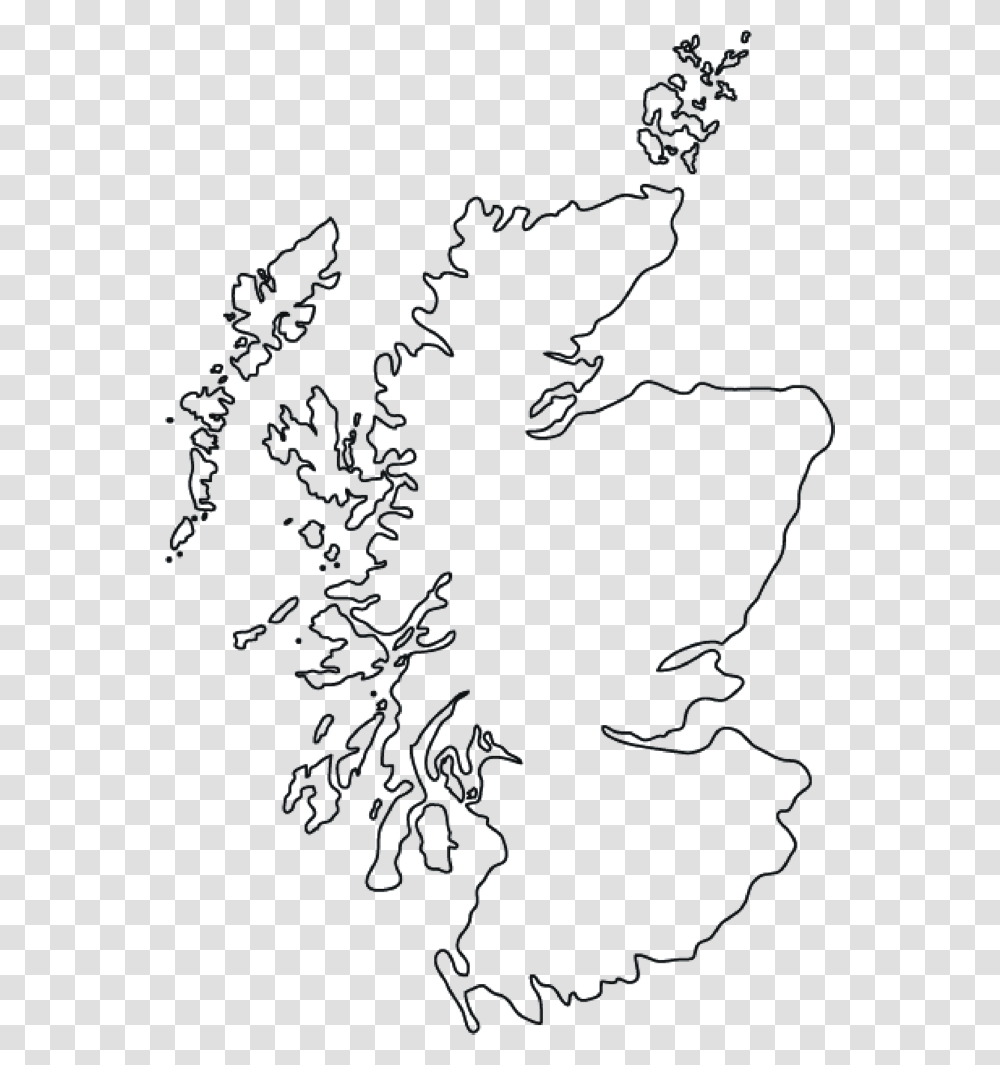 Outline Of Scotland Tattoo, Pattern Transparent Png
