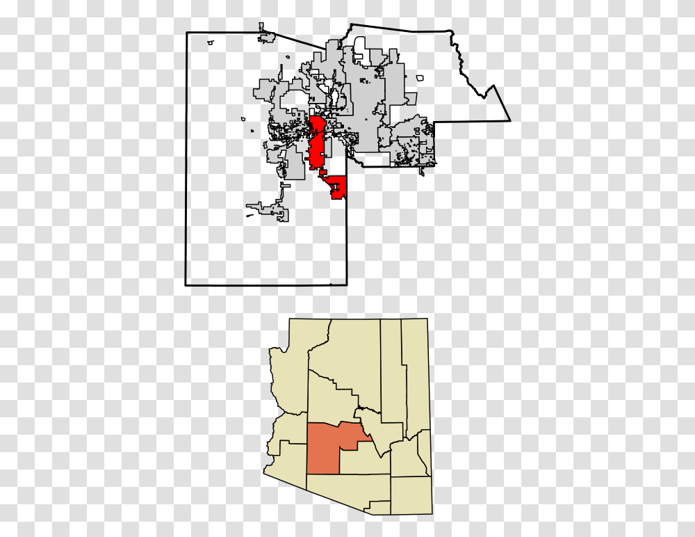 Outline Of Scottsdale Az, Map, Diagram, Plot, Poster Transparent Png