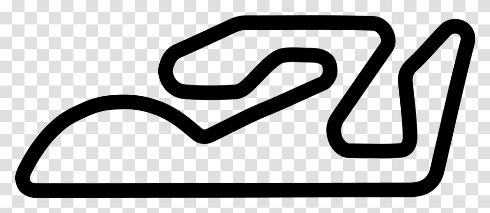Outline Of The Circuit Ricardo Tormo Track Circuito Valencia, Gray, World Of Warcraft, Outdoors, Legend Of Zelda Transparent Png