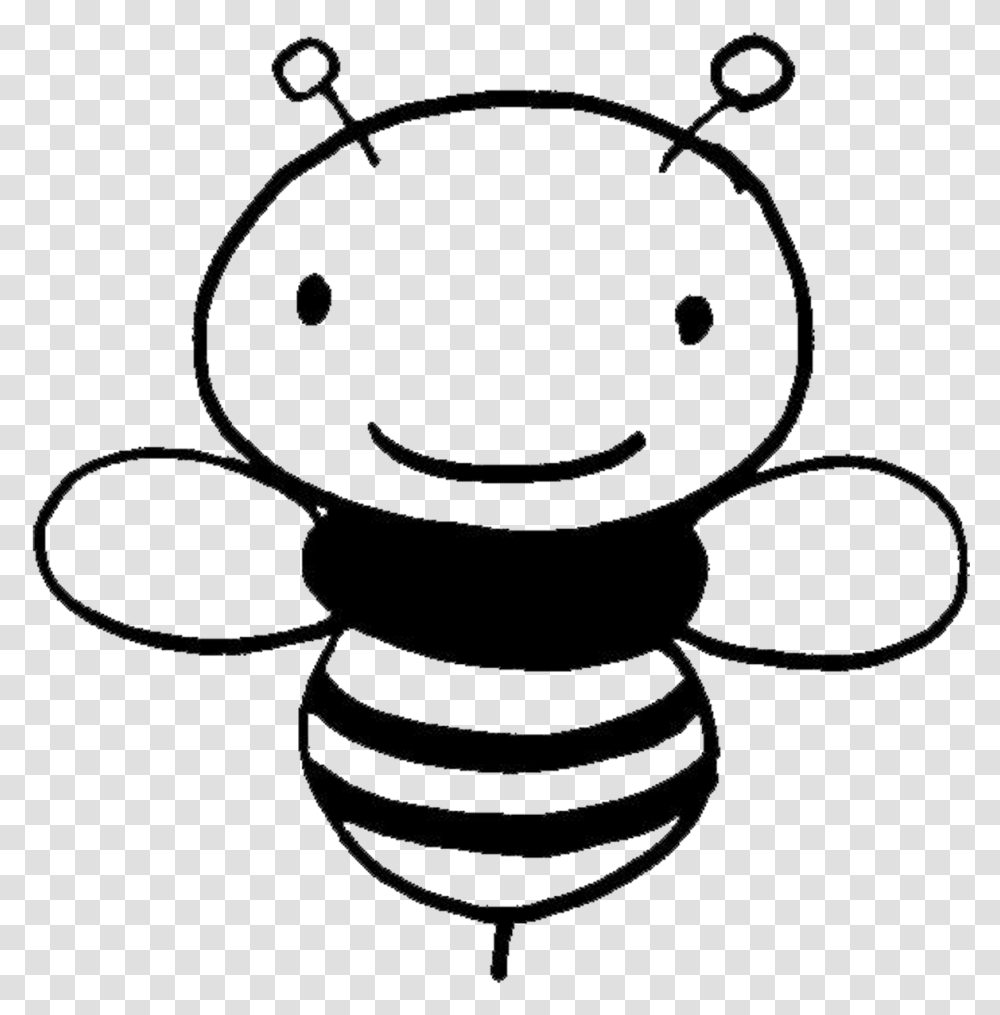 Outline Pictures Of Honey Bee, Grenade, Bomb, Weapon, Weaponry Transparent Png
