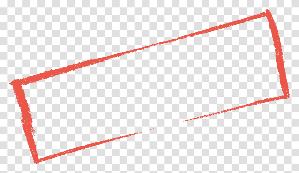 Outline Red Rectangle, Arrow, Oars, Weapon Transparent Png