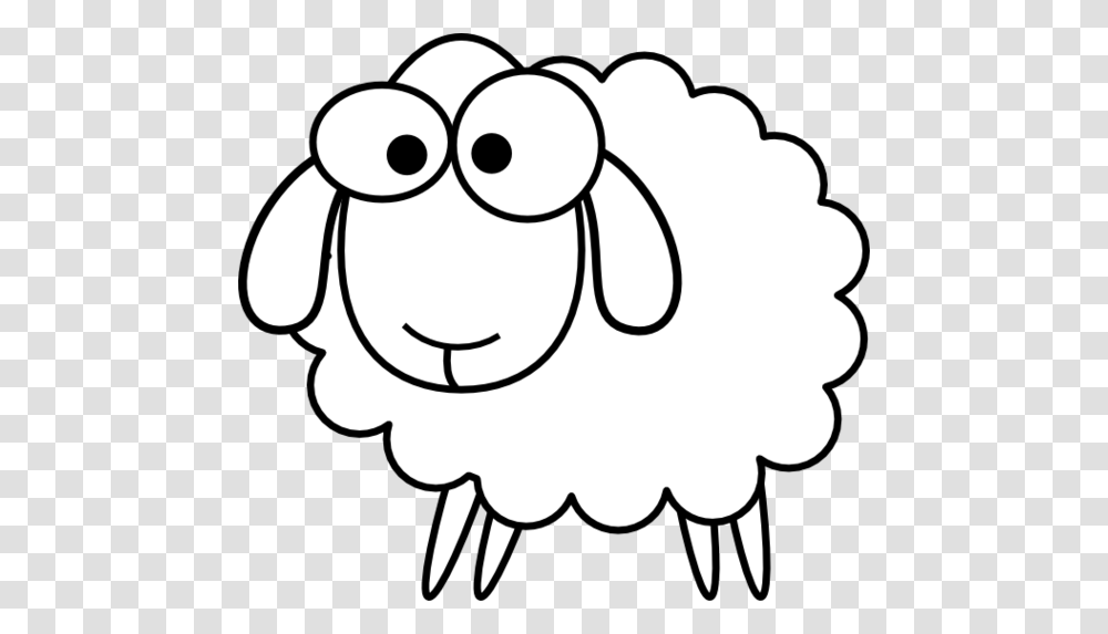 Outline Sheep Clip Art Vector Online Royalty Free Drawing, Stencil, Silhouette Transparent Png