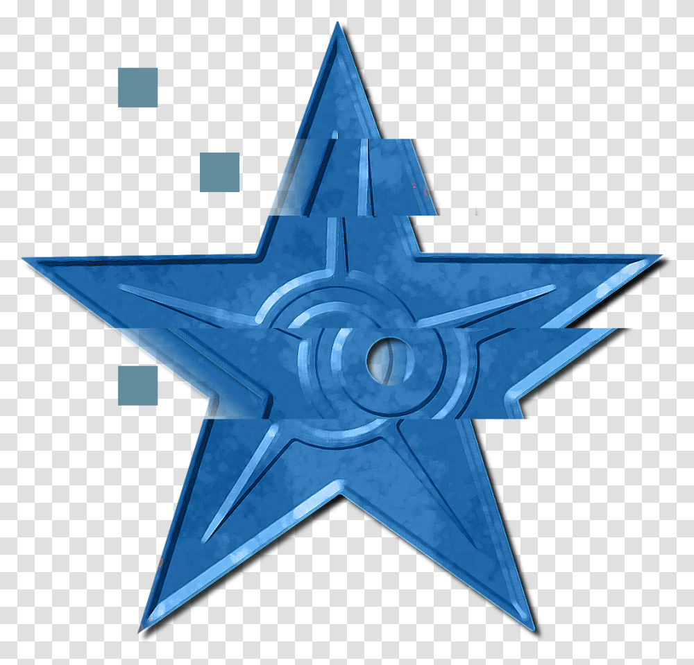 Outline Star Alternate California Flag, Cross, Star Symbol Transparent Png