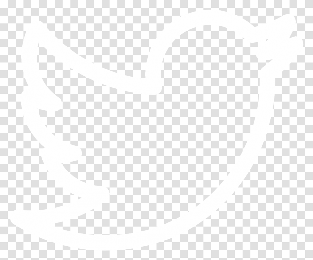 Outline Twitter Logo White, Label, Text, Stencil, Antelope Transparent Png