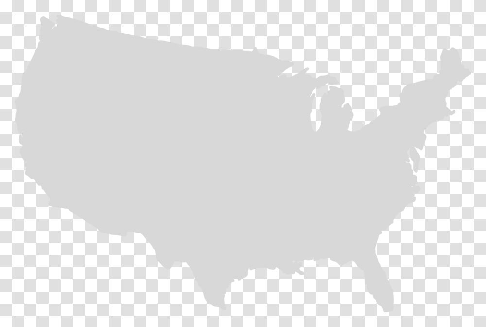Outline Us State Map, Piggy Bank, Mammal, Animal Transparent Png