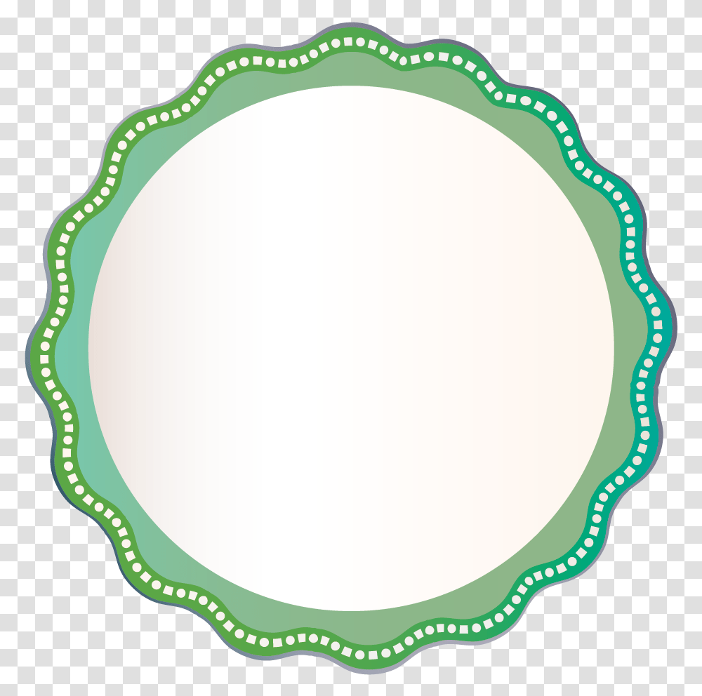 Outline White Square Circle Border Circle, Porcelain, Art, Pottery, Dish Transparent Png