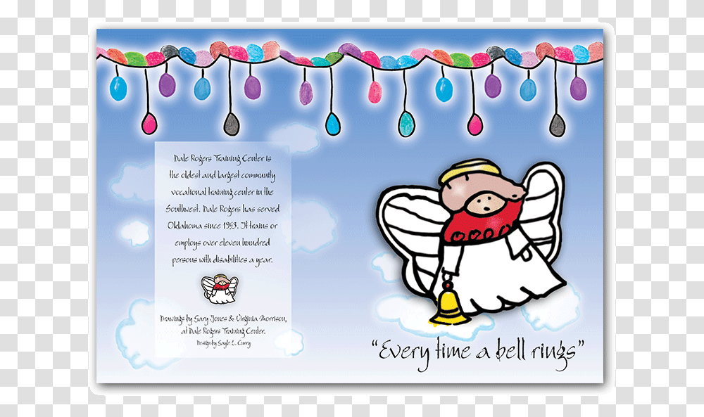 Outside Design Of Angel Holiday Card, Mail, Envelope, Greeting Card Transparent Png