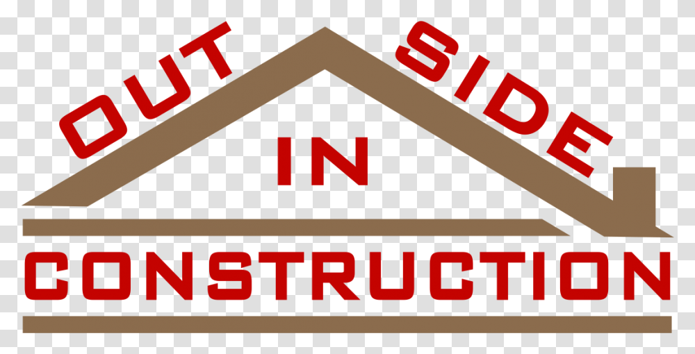 Outside In Construction Logo Sign, Label, Word Transparent Png