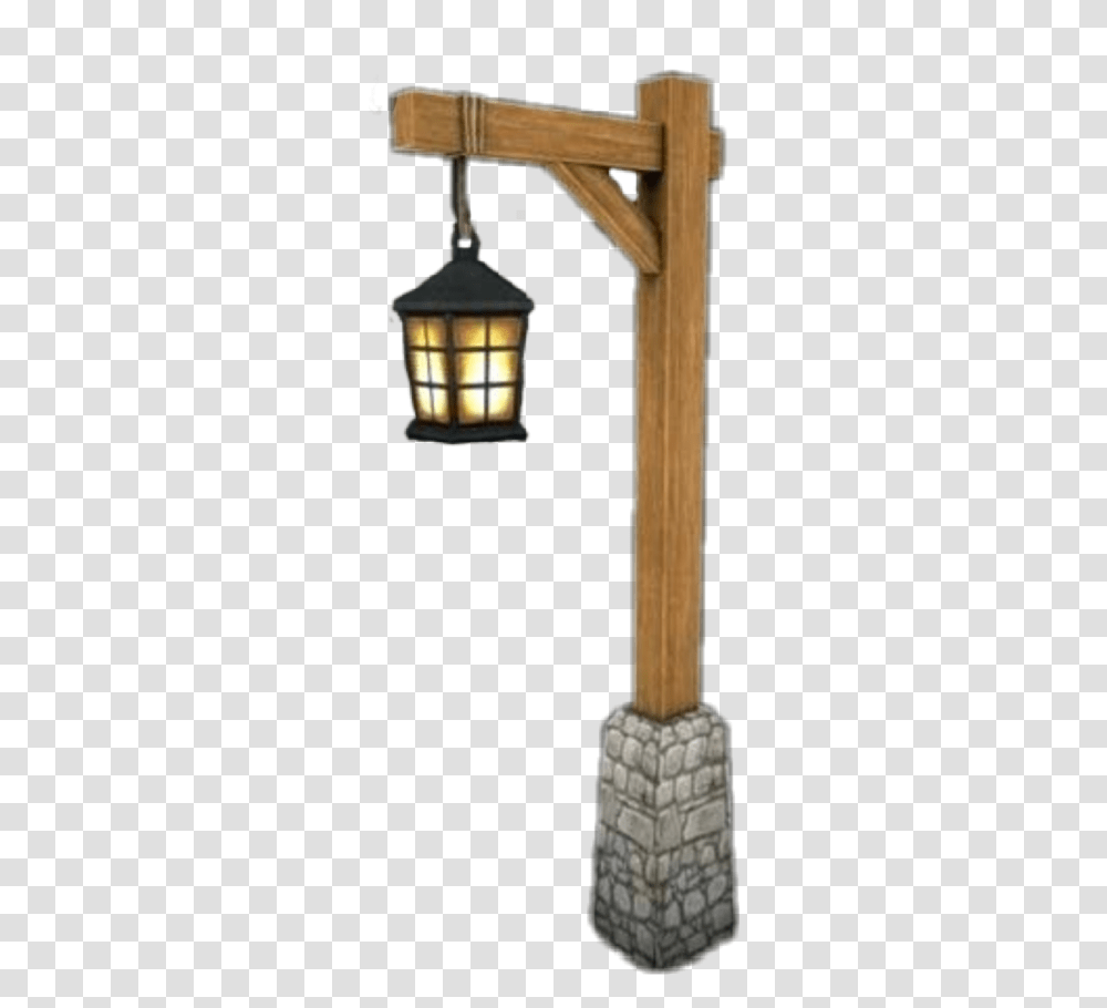 Outside Light Lamp Post Wood Lamp, Lighting, Lantern, Cross Transparent Png