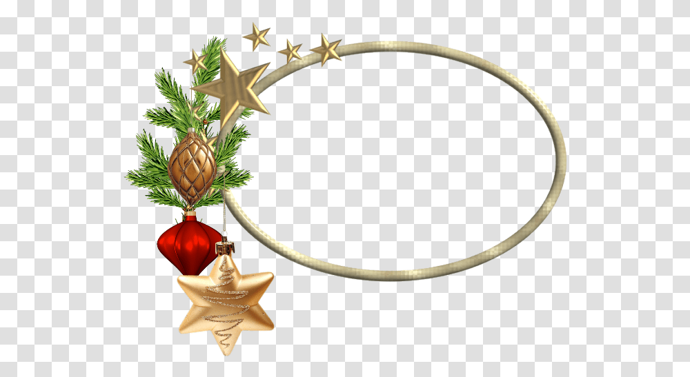 Oval Christmas Frame Christmas Oval Frame, Plant, Accessories, Accessory, Tree Transparent Png