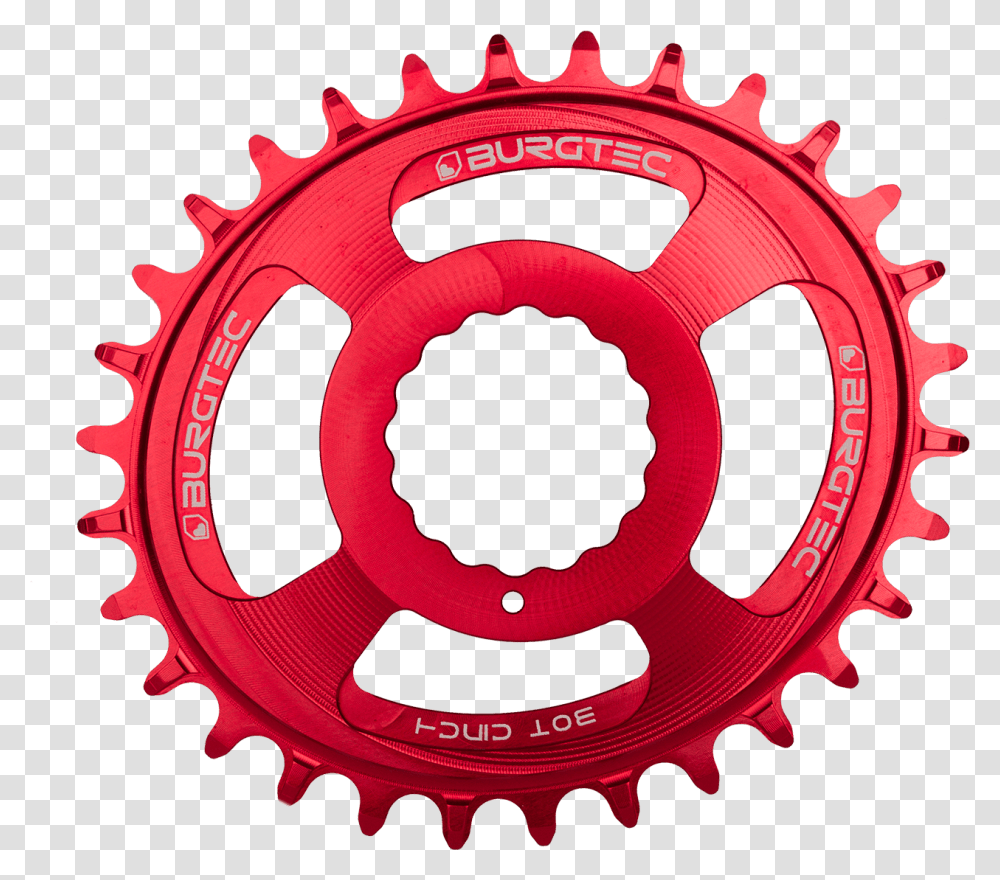 Oval Cinch Thick Thin Chainring Gxp Oval Chainring, Machine, Gear, Wheel, Spoke Transparent Png