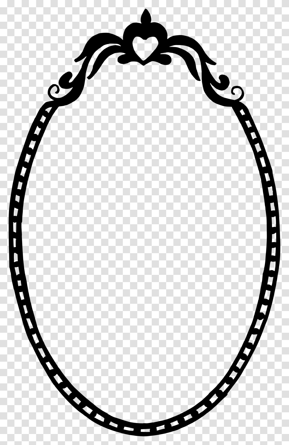 Oval Clipart Necklace Transparent Png