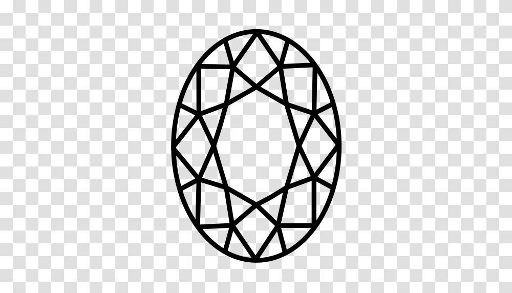 Oval Diamond Icon With And Vector Format For Free Unlimited, Gray, World Of Warcraft Transparent Png