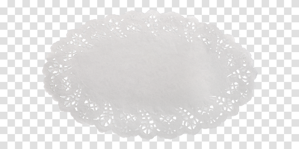 Oval Doily Paper Napkin, Lace, Rug Transparent Png