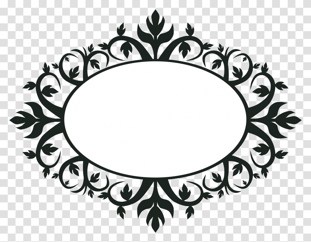 Oval Frame Cliparts Transparent Png