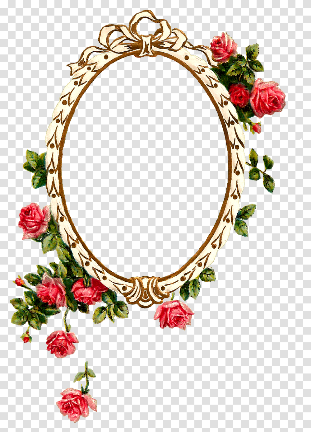 Oval Frame Oval Flower Frame, Bracelet, Jewelry, Accessories, Accessory Transparent Png