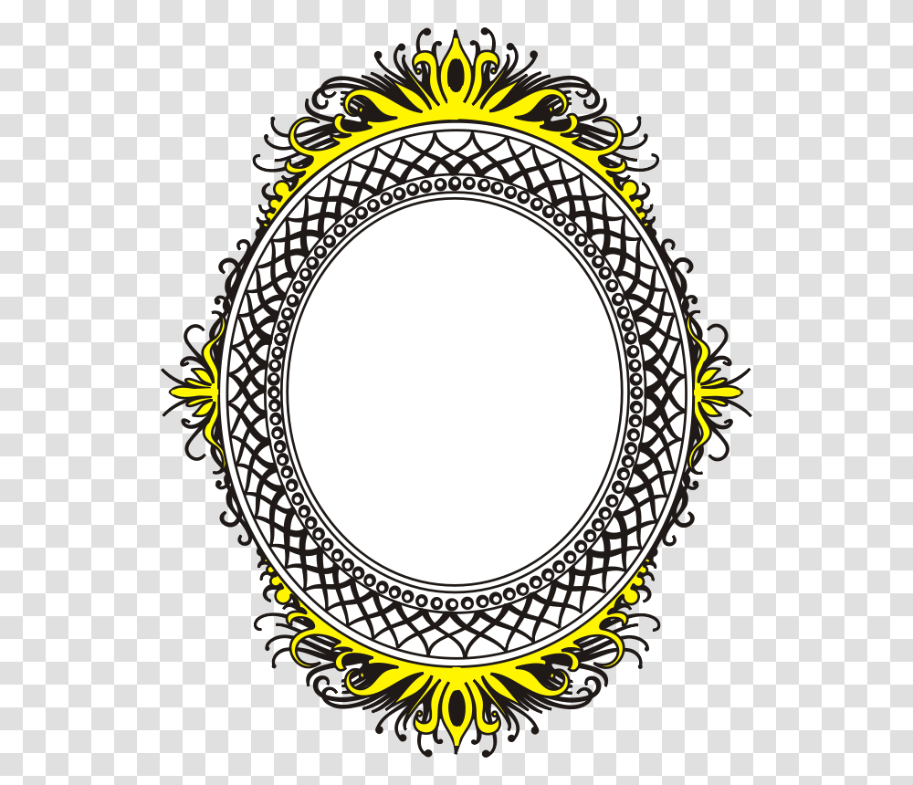 Oval Frame Round Shape Photo Frame, Label, Pattern, Photography Transparent Png