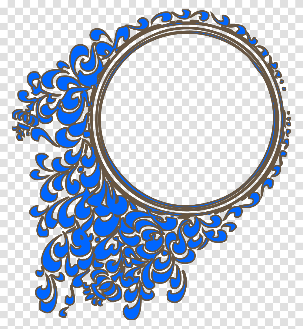 Oval Frame Svg Clip Arts Royal Blue Wedding Background, Pattern, Label Transparent Png