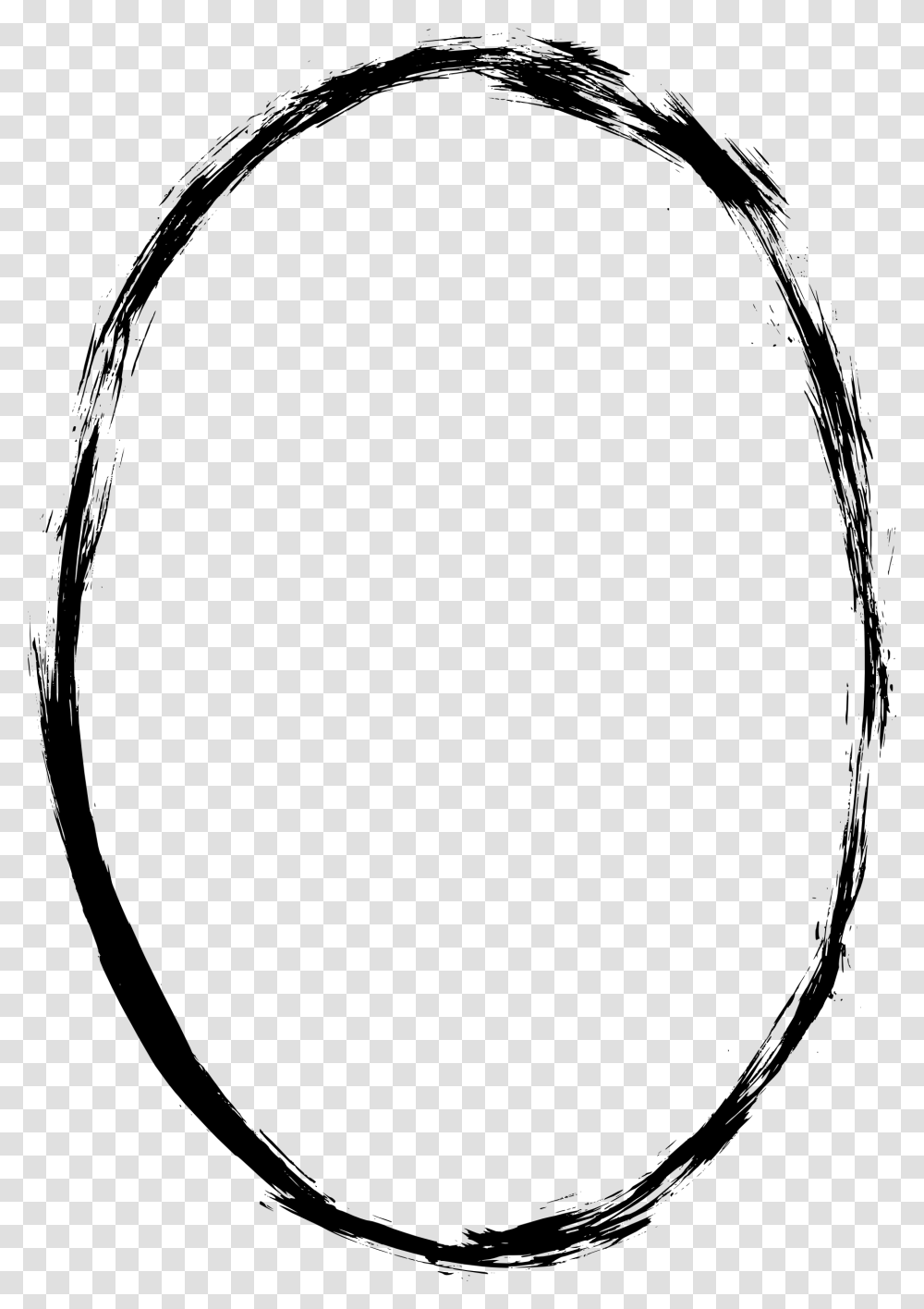 Oval Outline Clip Art At Clker Com Circle, Bow Transparent Png