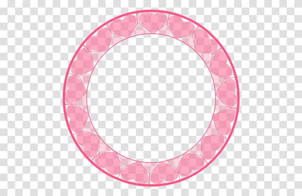 Oval Pink Circle Background, Alphabet, Label Transparent Png