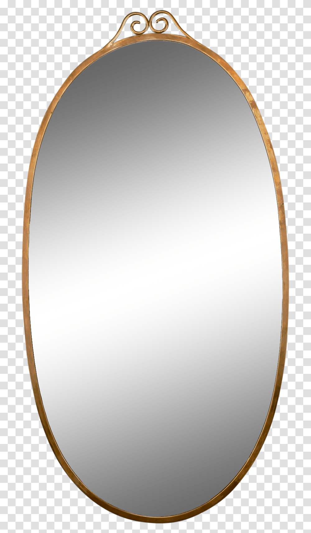 Oval Shape Circle, Mirror Transparent Png