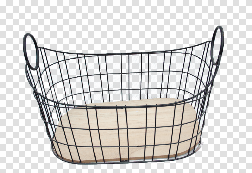 Oval Shape Storage Basket, Bowl, Crib, Furniture, Tennis Racket Transparent Png