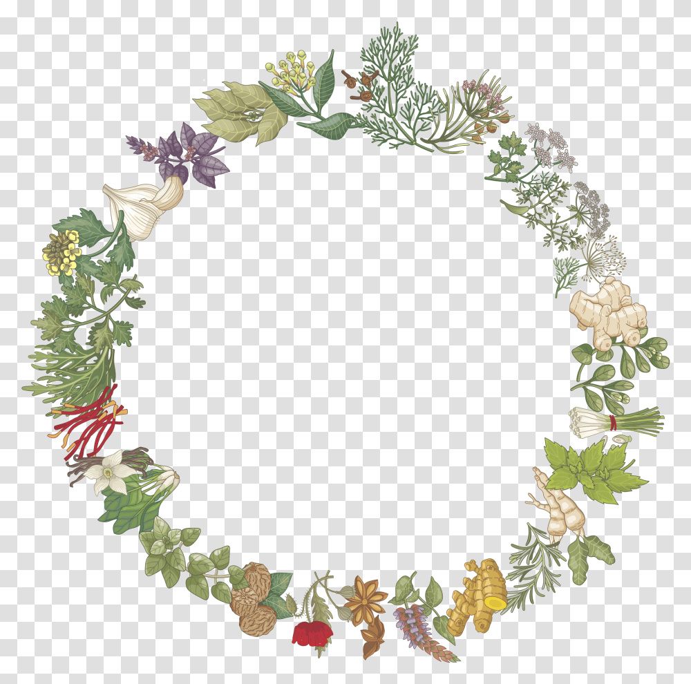 Oval Vintage Frame Clip Art, Wreath Transparent Png