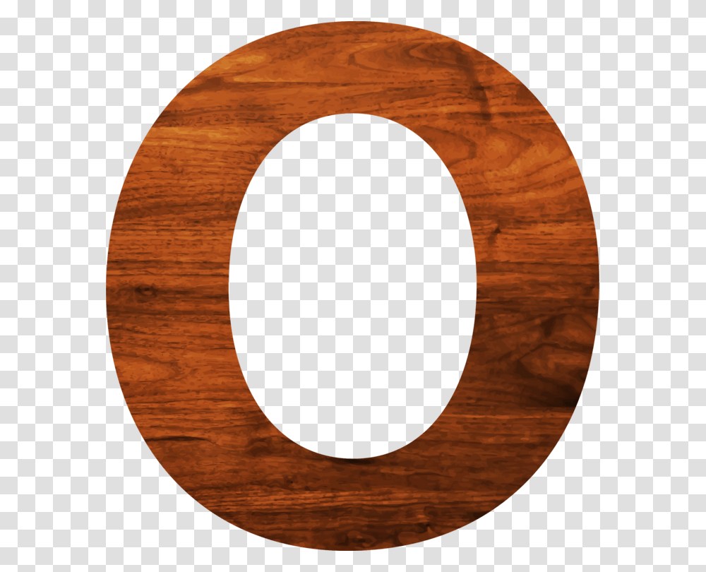 Ovalcirclewood Alphabet O, Number Transparent Png