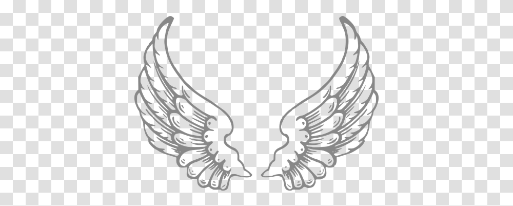 Over 1 000 Free Wings Vectors Wings Coloring Pages, Symbol, Emblem, Stencil Transparent Png