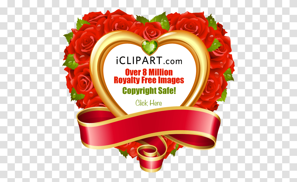 Over 8 Million Royalty Free Images At Iclipart Rose Frame, Label, Poster, Advertisement Transparent Png