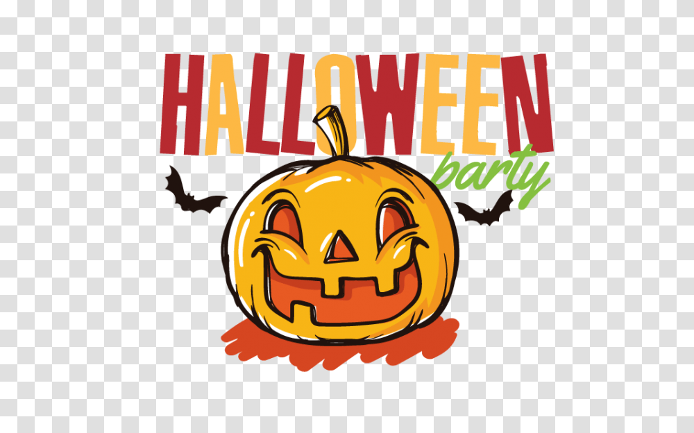 Over Halloween Party Pic Cliparts Halloween Party Pic, Plant, Pumpkin, Vegetable, Food Transparent Png
