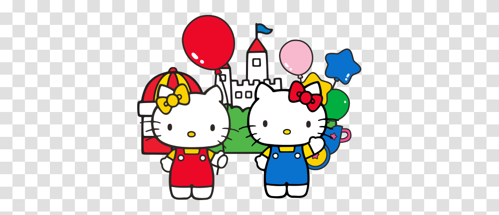 Over Happy Birthday Hello Kitty Meme Cliparts Happy Birthday, Drawing, Doodle, Mascot Transparent Png