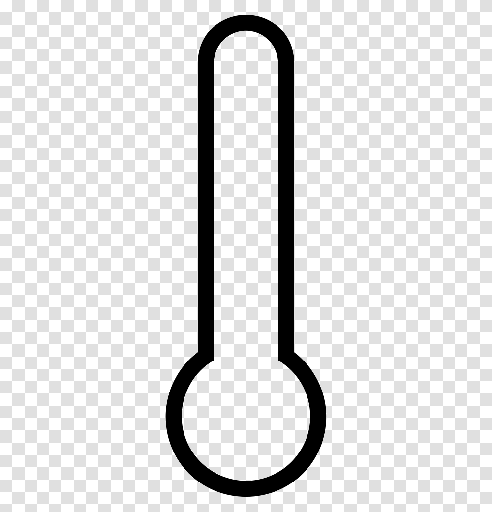 Over Thermometer Outline Cliparts Thermometer Outline, Shovel, Tool, Number Transparent Png