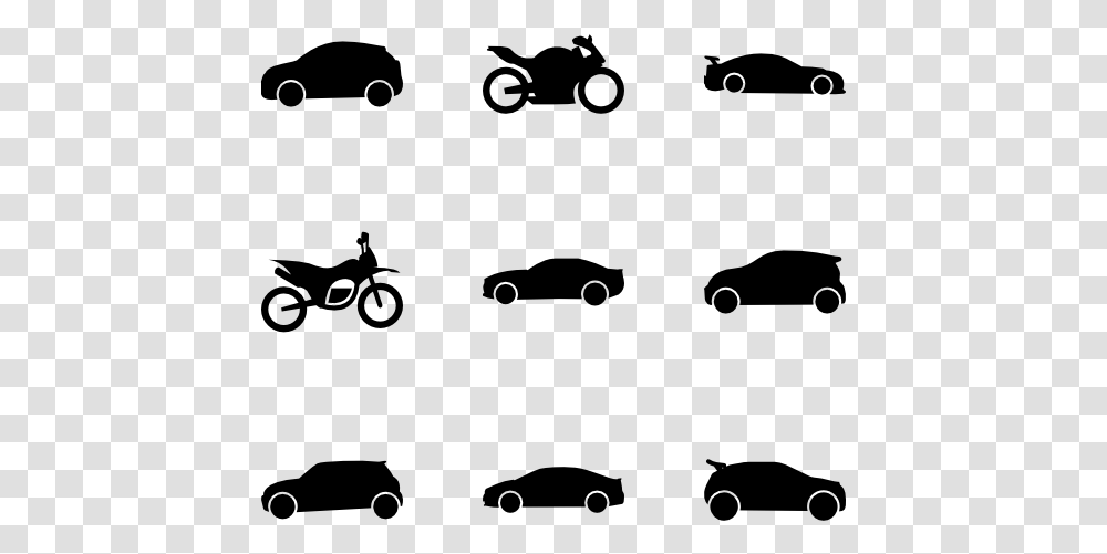 Over Wheels Vector Motorbike Icon, Gray, World Of Warcraft Transparent Png