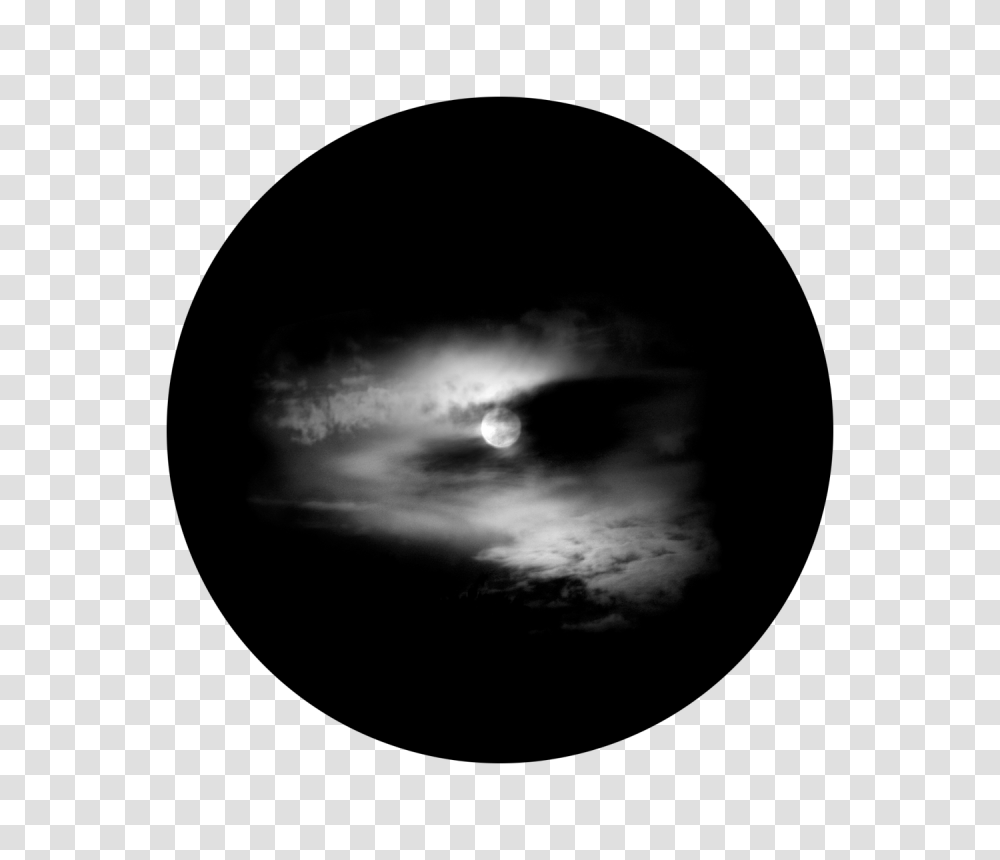 Overcast Night Sky, Moon, Outer Space, Astronomy, Outdoors Transparent Png