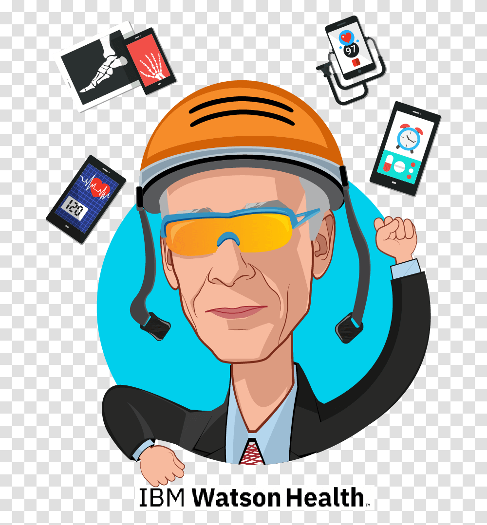 Overlay Caricature Of Dr Cartoon, Apparel, Helmet, Hardhat Transparent Png