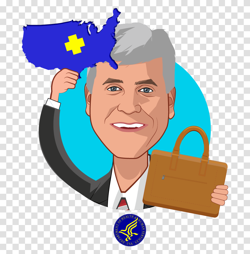 Overlay Caricature Of Eric Hargan Who Is Speaking Department Of Health And Human Services, Person, Head, Face Transparent Png