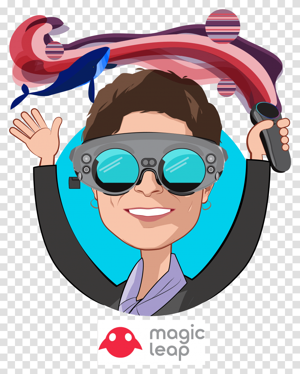 Overlay Caricature Of Jennifer Esposito Who Is Speaking Illustration, Sunglasses, Accessories, Accessory, Goggles Transparent Png