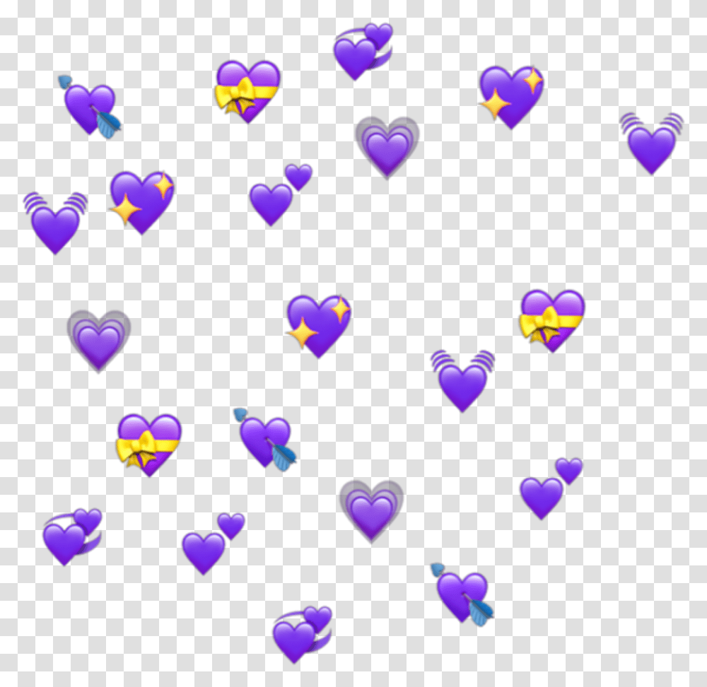 Overlay Heart Emojis, Confetti, Paper, Ball, Balloon Transparent Png