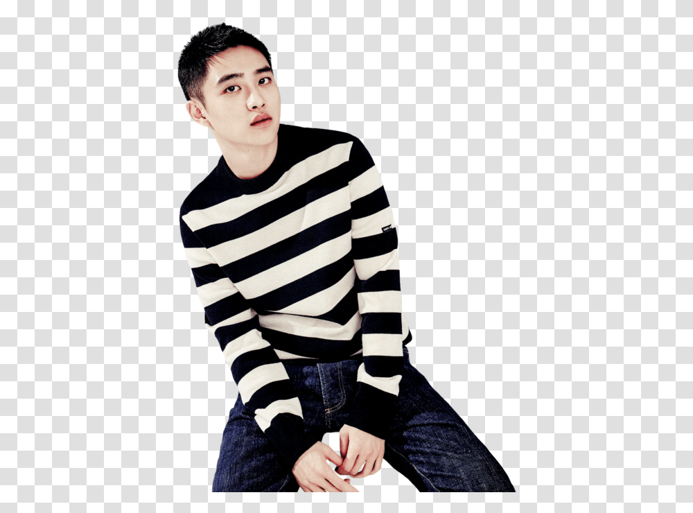 Overlay Image Kyungsoo Exo Do, Sleeve, Performer, Person Transparent Png