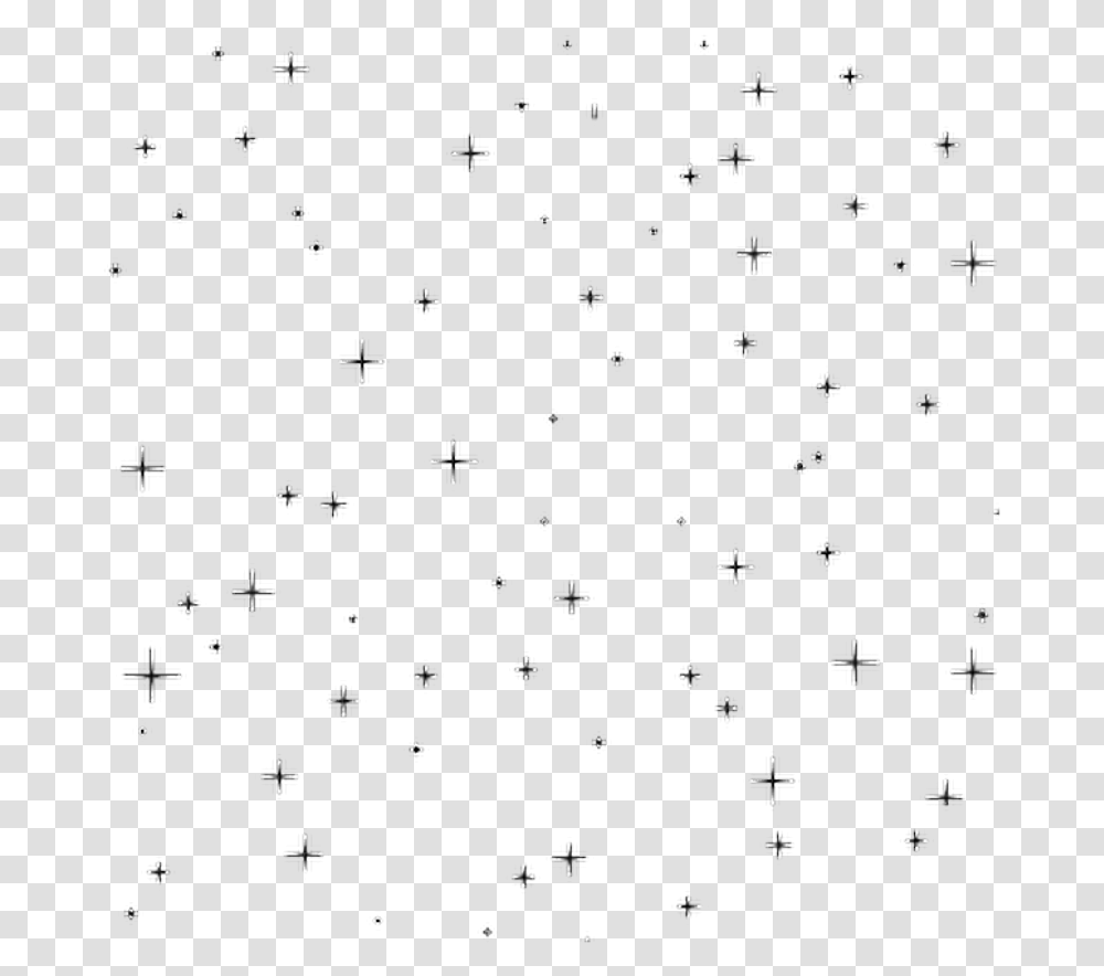Overlay Pfp Icon Stars Star Icons Tumblr Aesthetic Black And White, Nature, Outdoors, Astronomy, Outer Space Transparent Png