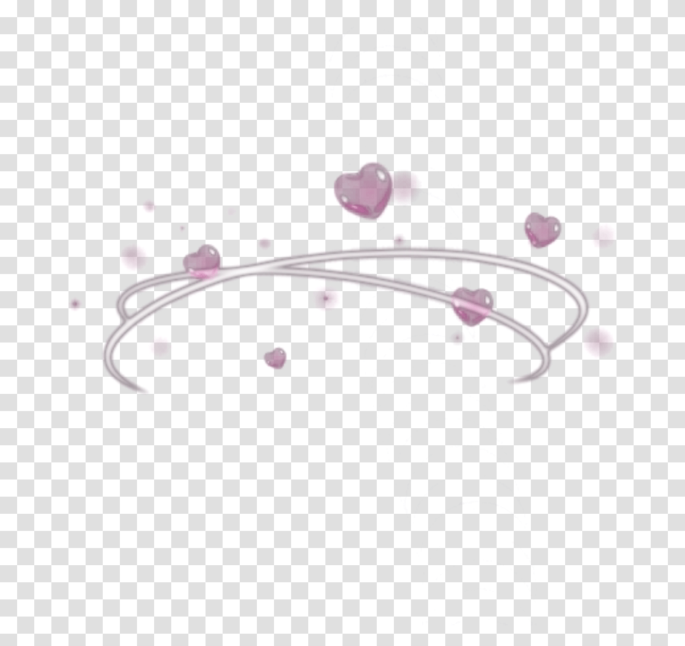 Overlay Sticker Mochi Edit Kawaii Overlay Heart Crown, Floral Design, Pattern, Plant Transparent Png