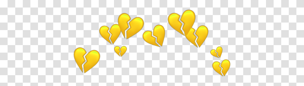 Overlay Yellow Heart Crown Heart, Peeps, Symbol, Candle Transparent Png